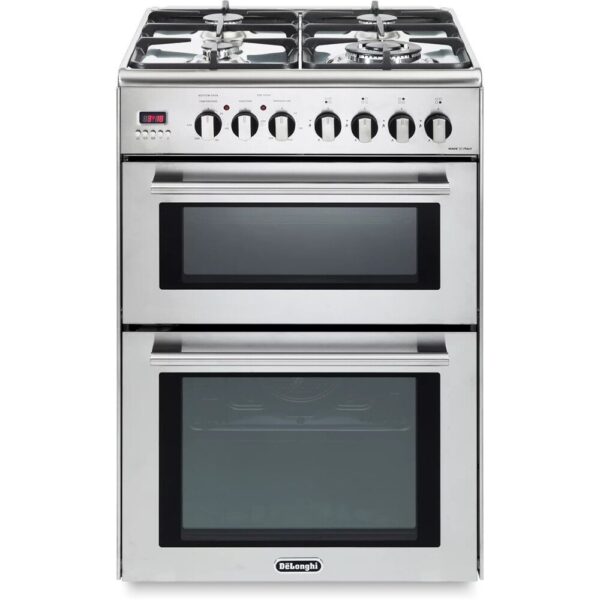 DeLonghi DDC 606-DF Dual Fuel Cooker with Double Oven