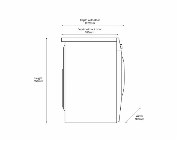 SAMSUNG Series 5+ Add Wash WW90T554DAW/S1 WiFi-enabled 9 kg 1400 Spin Washing Machine- - Image 6